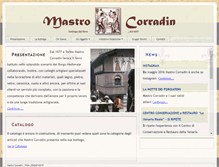 Tablet Screenshot of bottegadelferro.it